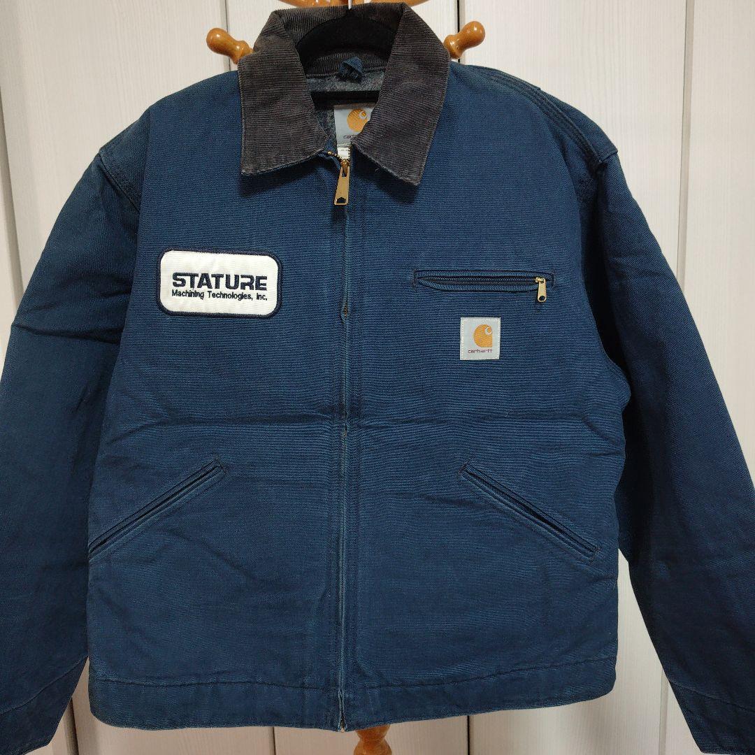 carhartt カーハート　デトロイトジャケット　米国製　ネイビー