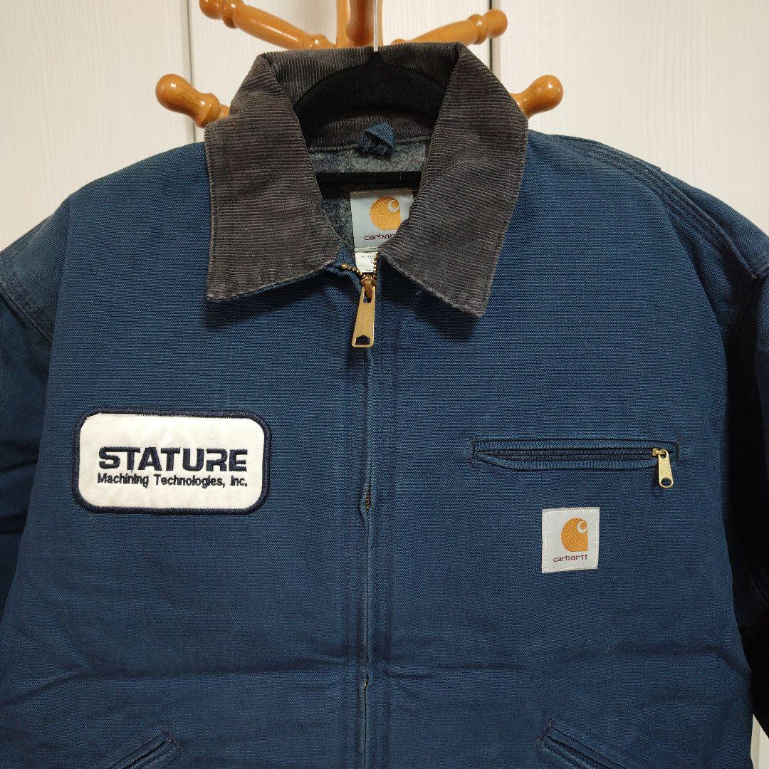 carhartt カーハート　デトロイトジャケット　米国製　ネイビー