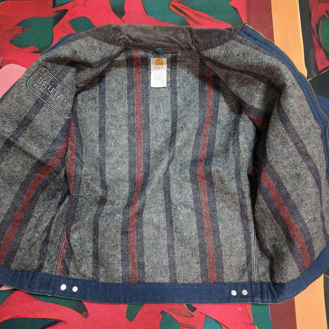 carhartt カーハート　デトロイトジャケット　米国製　ネイビー