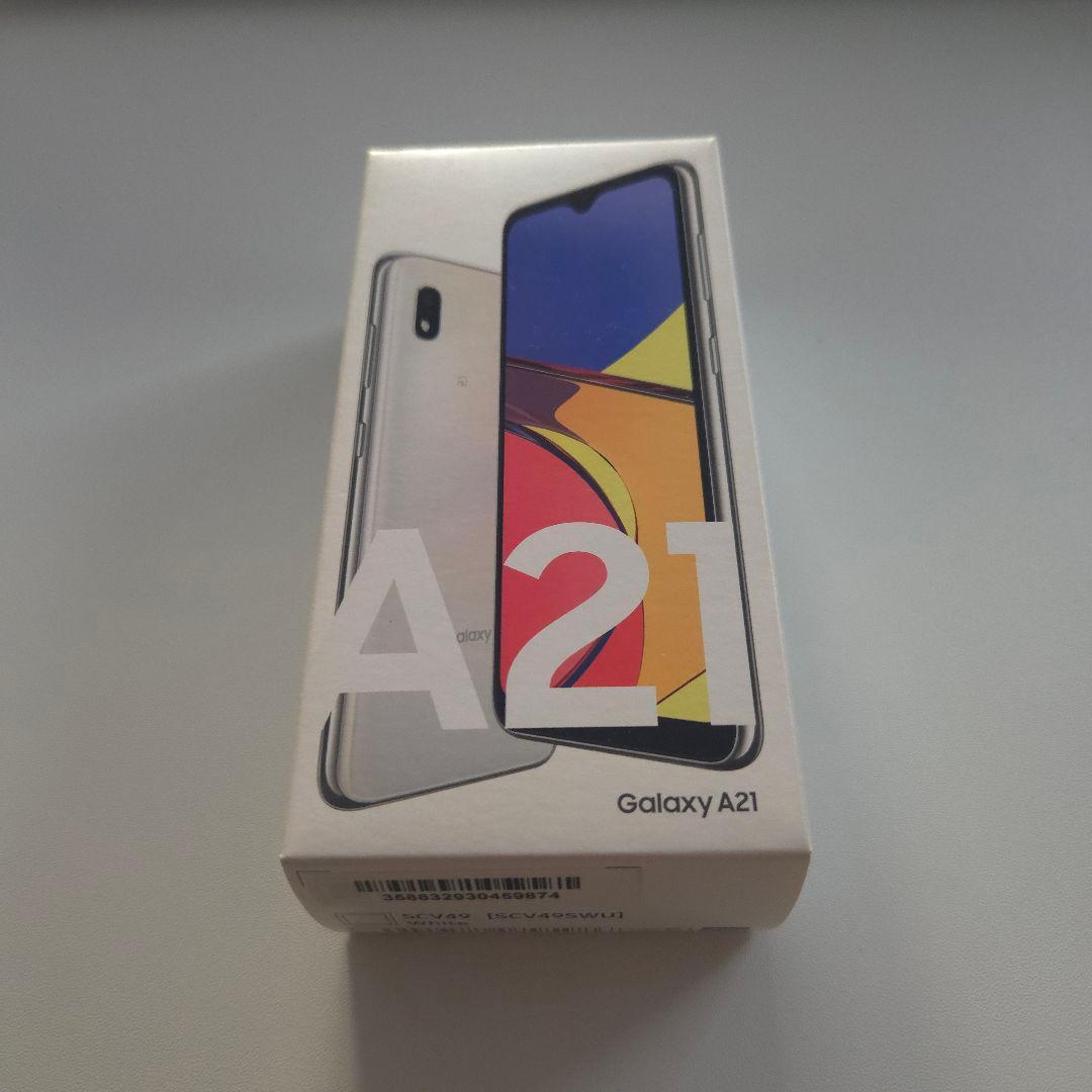 ★新品ケース付き シムフリー 新品未使用Galaxy A21