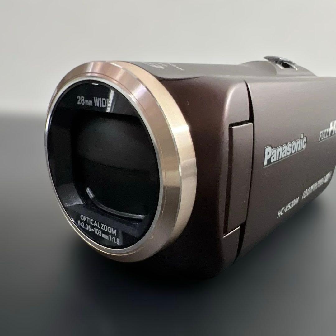 パナソニック Panasonic ビデオカメラ HC-V520M