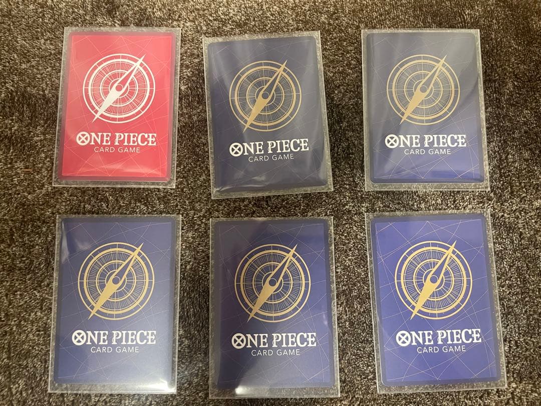 ワンピース カードゲーム 五老星赤ゴッドパラレル6枚セット