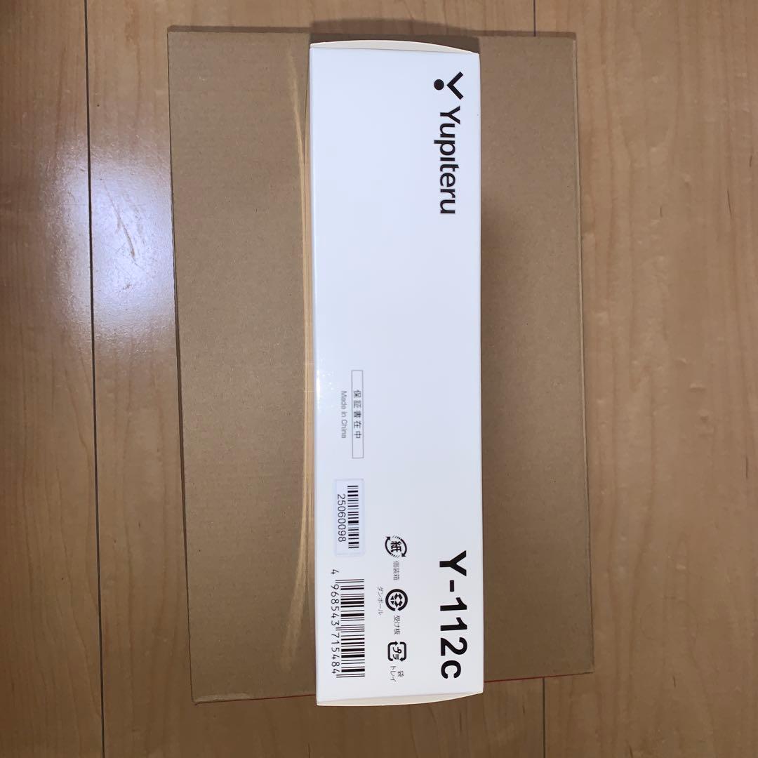 ユピテル　フロント　ドライブレコーダー　Y-112c