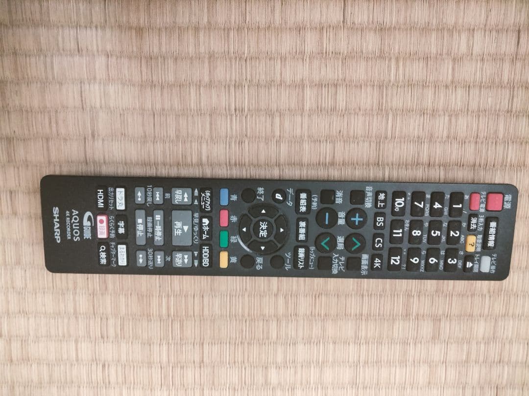 SHARP 4B-C10DW3 ブルーレイプレーヤー