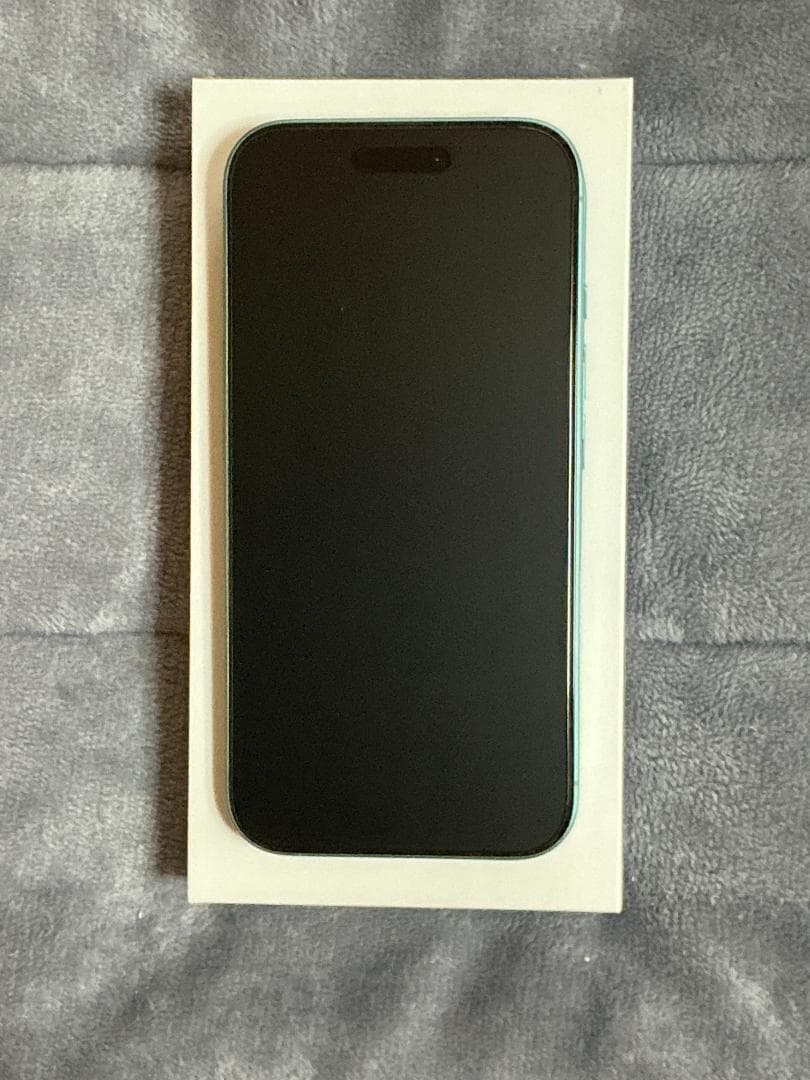 【極美品】iPhone16 128GB ティール／バッテリー最大容量100%