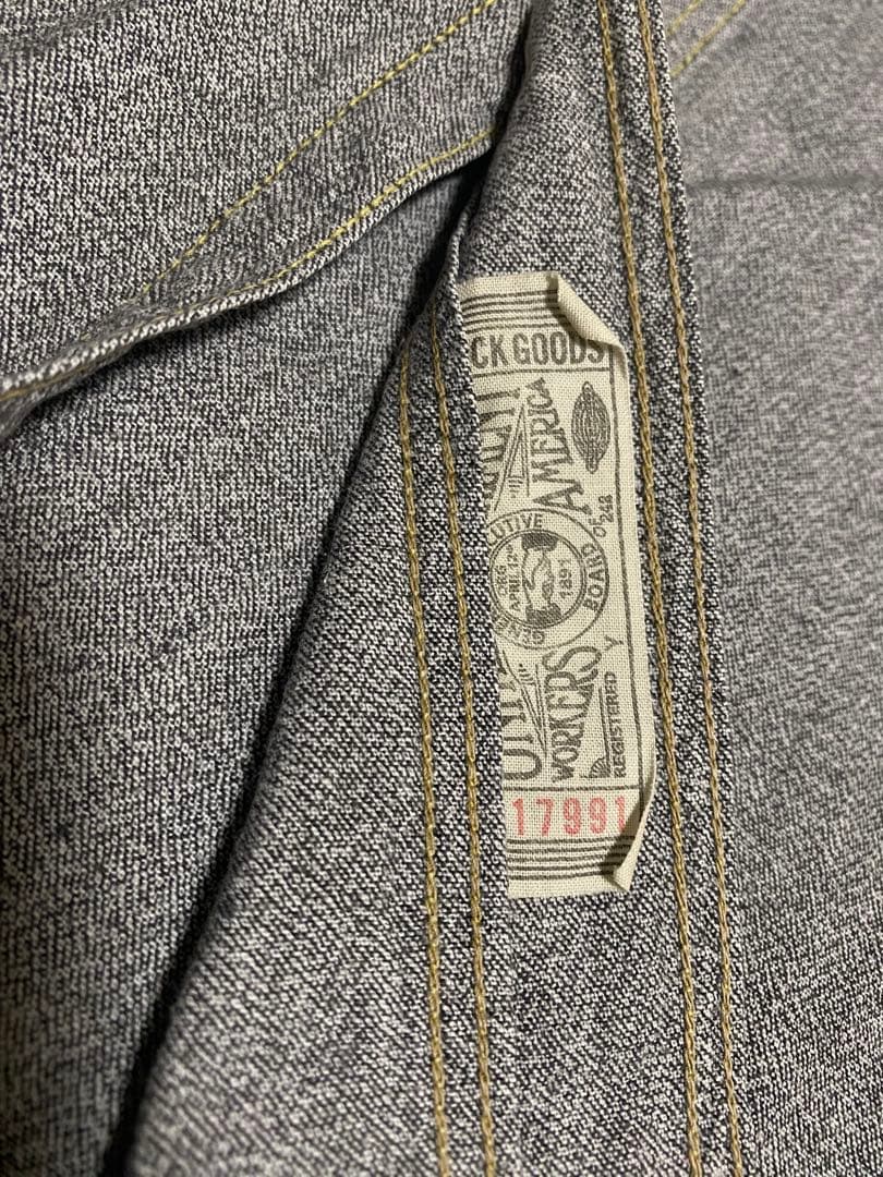 フリーホイーラーズ Neal(ニール)シャツsize17杢シャンブレー