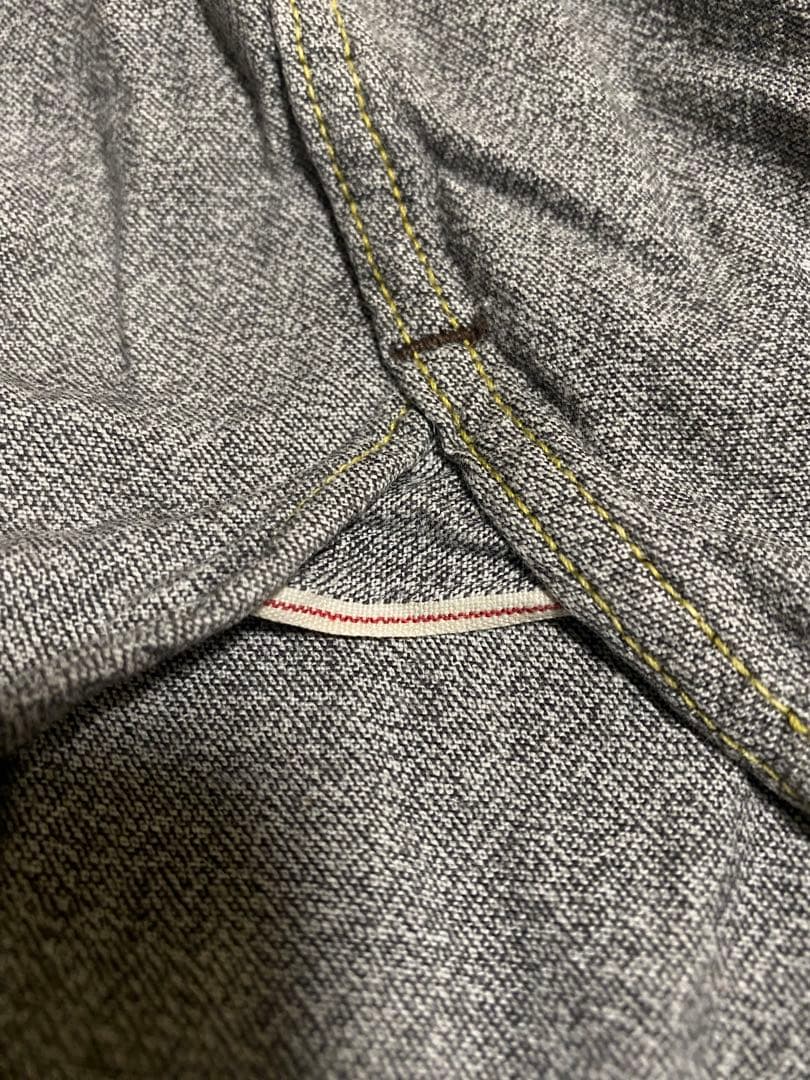 フリーホイーラーズ Neal(ニール)シャツsize17杢シャンブレー