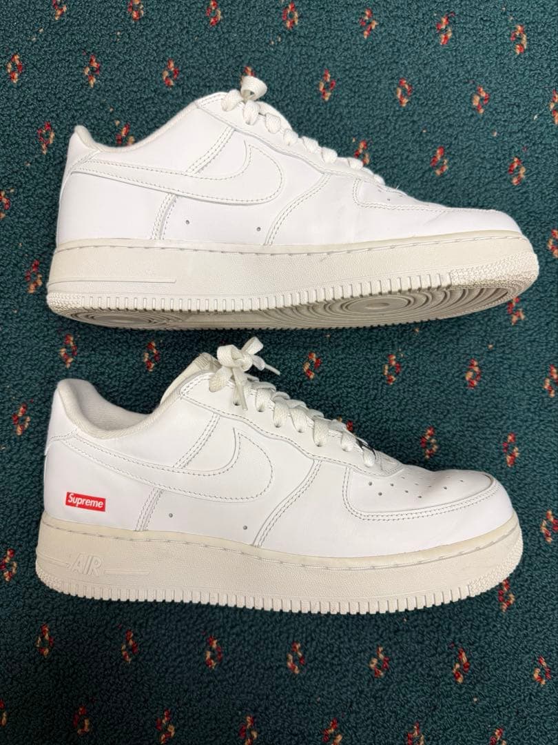 Nike Air Force 1 ホワイト Supreme 26