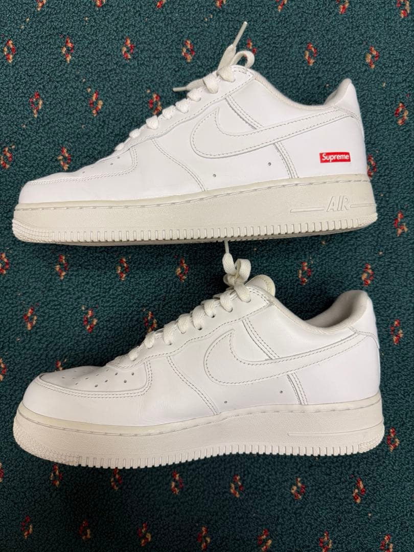 Nike Air Force 1 ホワイト Supreme 26