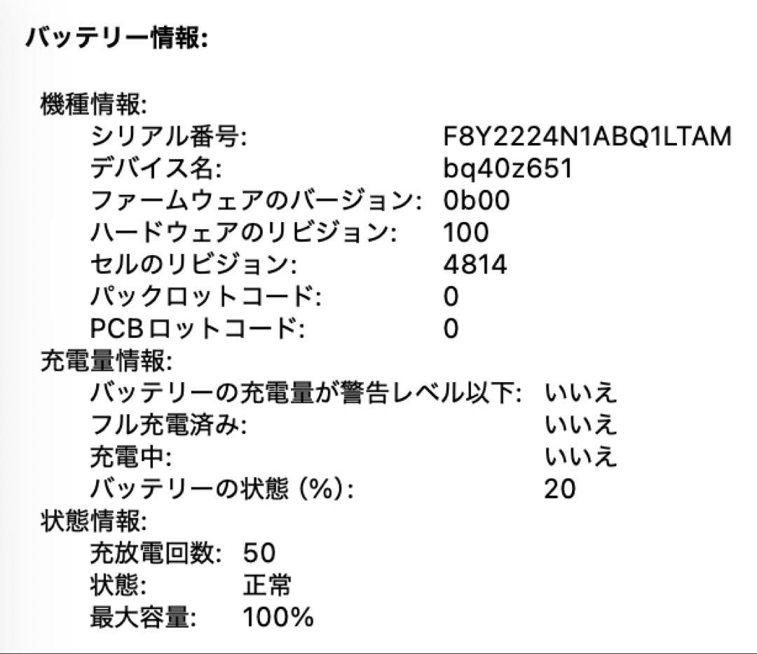 【極美品】MacBook Pro M1 14インチ 32GB 1TB