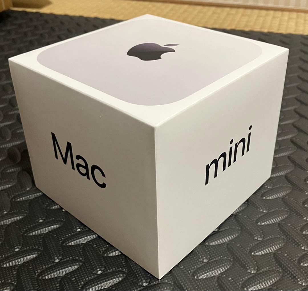 Apple Mac mini M4チップ 16GBメモリ 256GB SSD