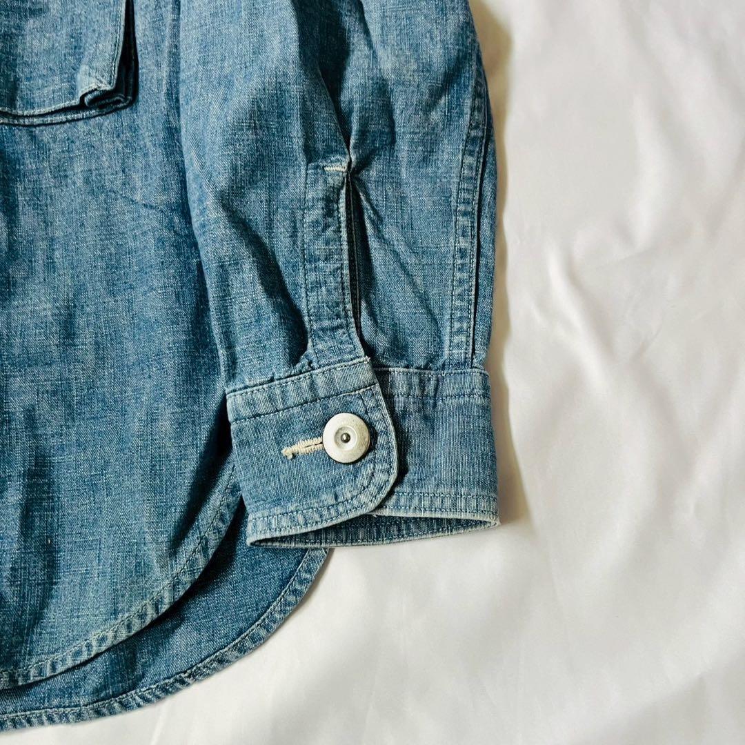 NIGEL CABOURN ナイジェルケーボン プルオーバー デニムシャツ