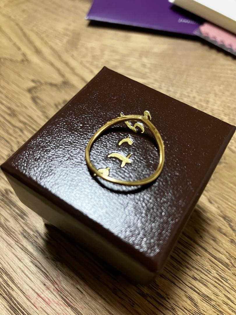 【保証書付き】agete 18Ｋダイヤモンドリング