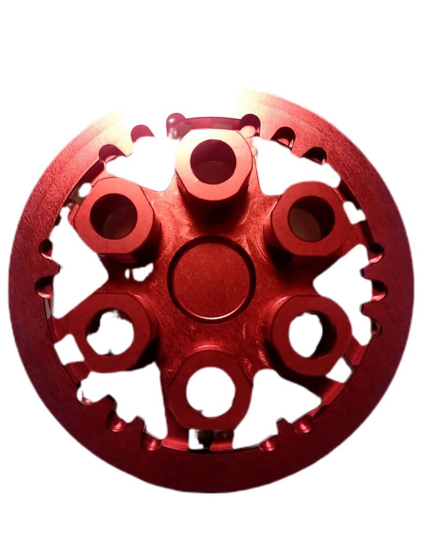 希少新品☆SR400、SR500用 クラッチプレッシャープレート メタルレッド