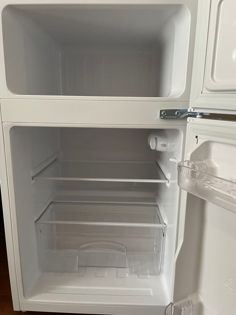 ひで　10日間使用 ヨドバシオリジナル 直冷式　85L コンパクト冷蔵庫