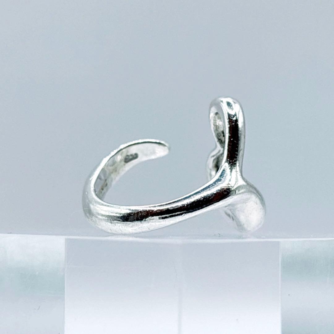 Tiffany ティファニー オープンハート リング シルバー925 7号 指輪