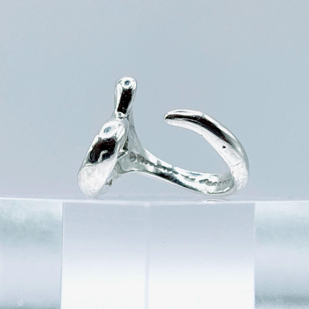 Tiffany ティファニー オープンハート リング シルバー925 7号 指輪