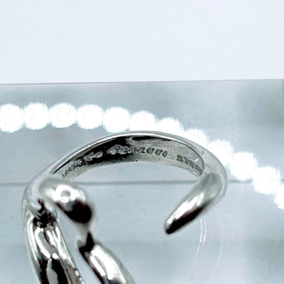 Tiffany ティファニー オープンハート リング シルバー925 7号 指輪
