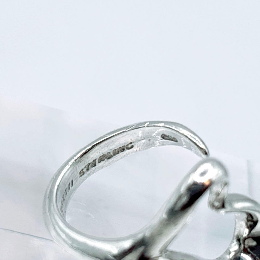 Tiffany ティファニー オープンハート リング シルバー925 7号 指輪
