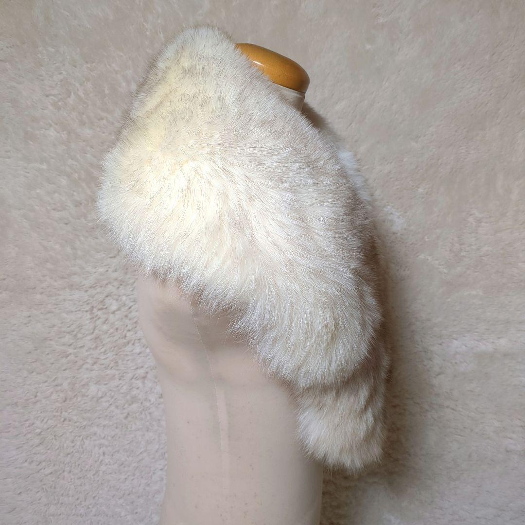 1回着用！SAGA FOX　高級フォックスファー大判ショール　成人式