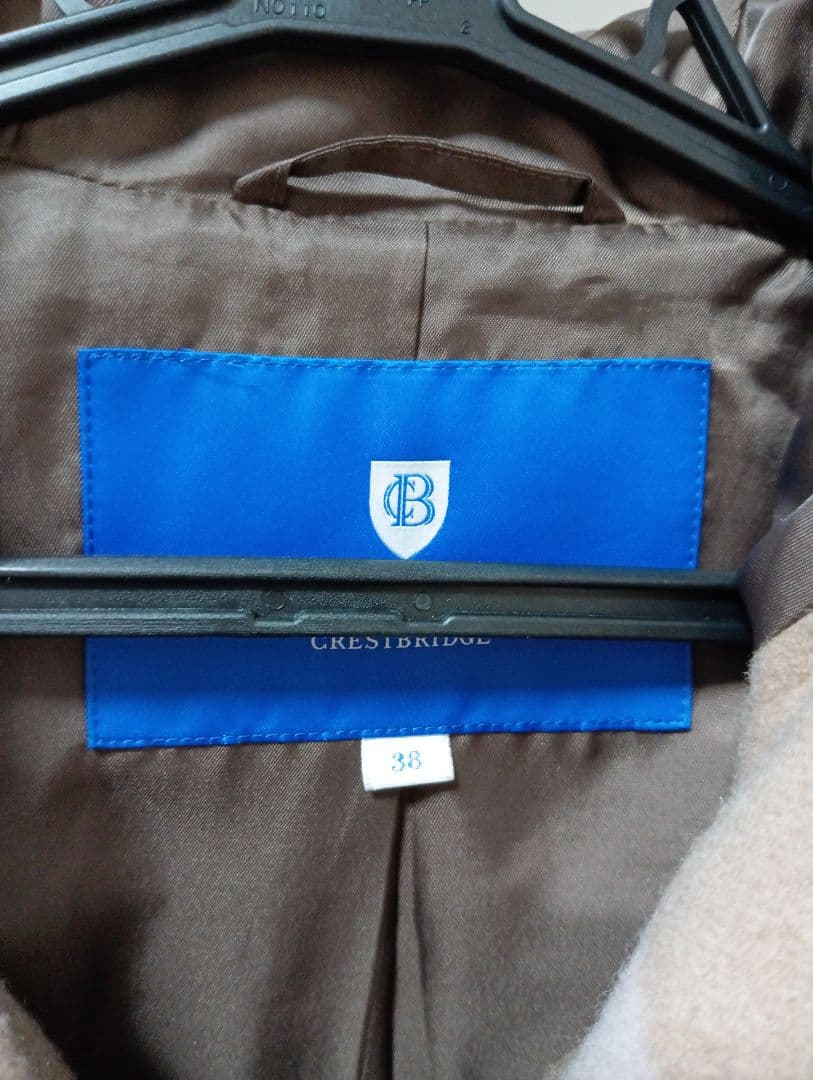 ブルーレーベルクレストブリッジ ショート ダッフルコート 38