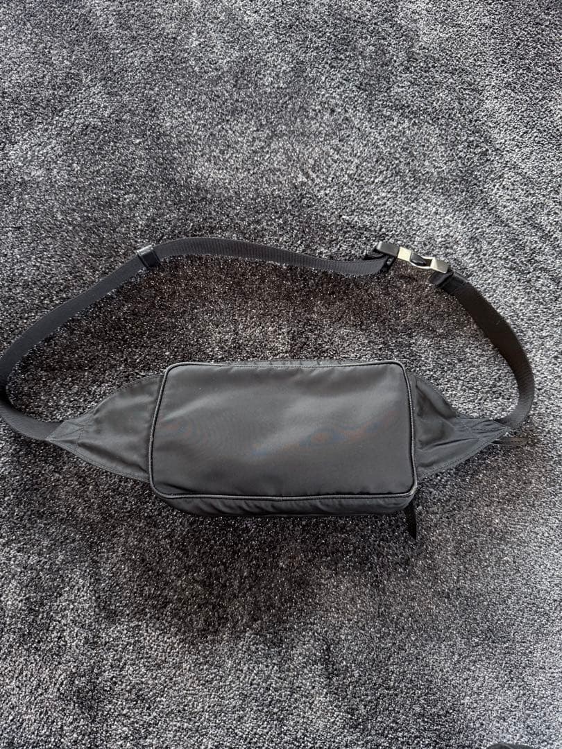 S*様 PRADA プラダ ボディバッグ ウエストポーチ 黒1BL010 値下げ