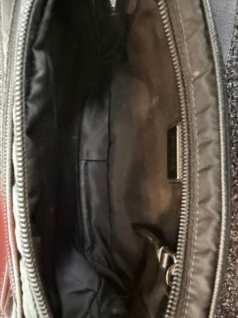 S*様 PRADA プラダ ボディバッグ ウエストポーチ 黒1BL010 値下げ