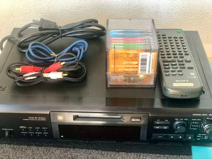 完動‼️美品‼️　 SONY MDデッキ　MDS-JE