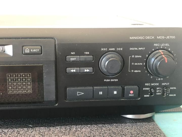 完動‼️美品‼️　 SONY MDデッキ　MDS-JE
