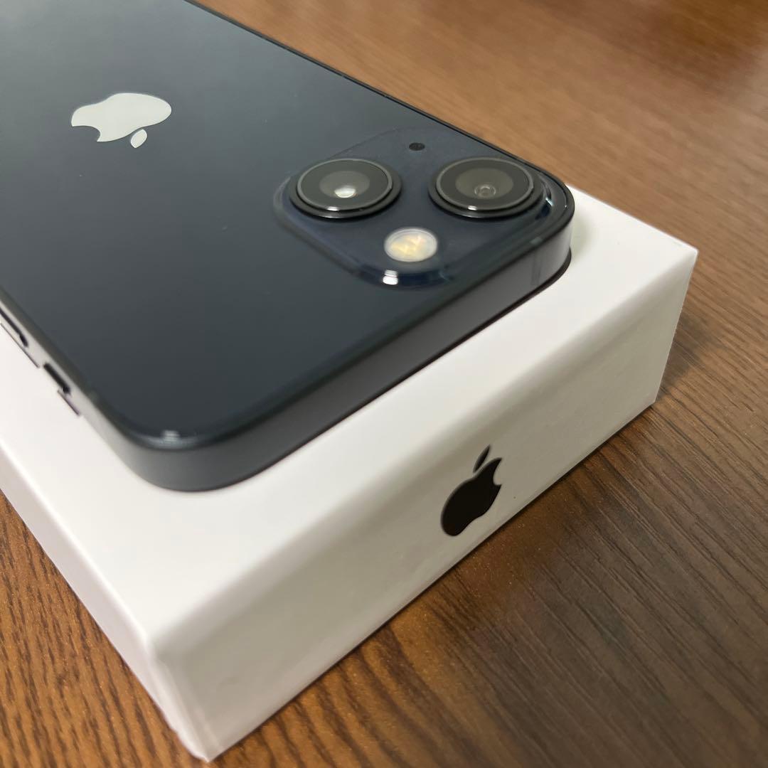 ◎iPhone 13 mini 128GB ミッドナイト SIMフリー ほぼ新品