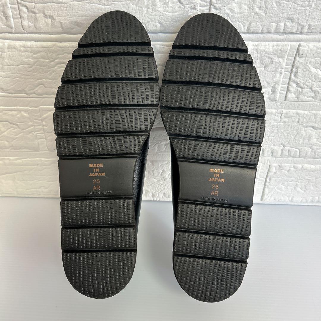 【未使用級✨】超軽量DIANA 黒タッセルローファー25㎝