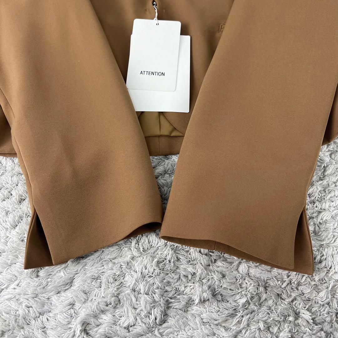 【新品未使用】Ketty Cherie ノーカラーパンツスーツ　セットアップ　L