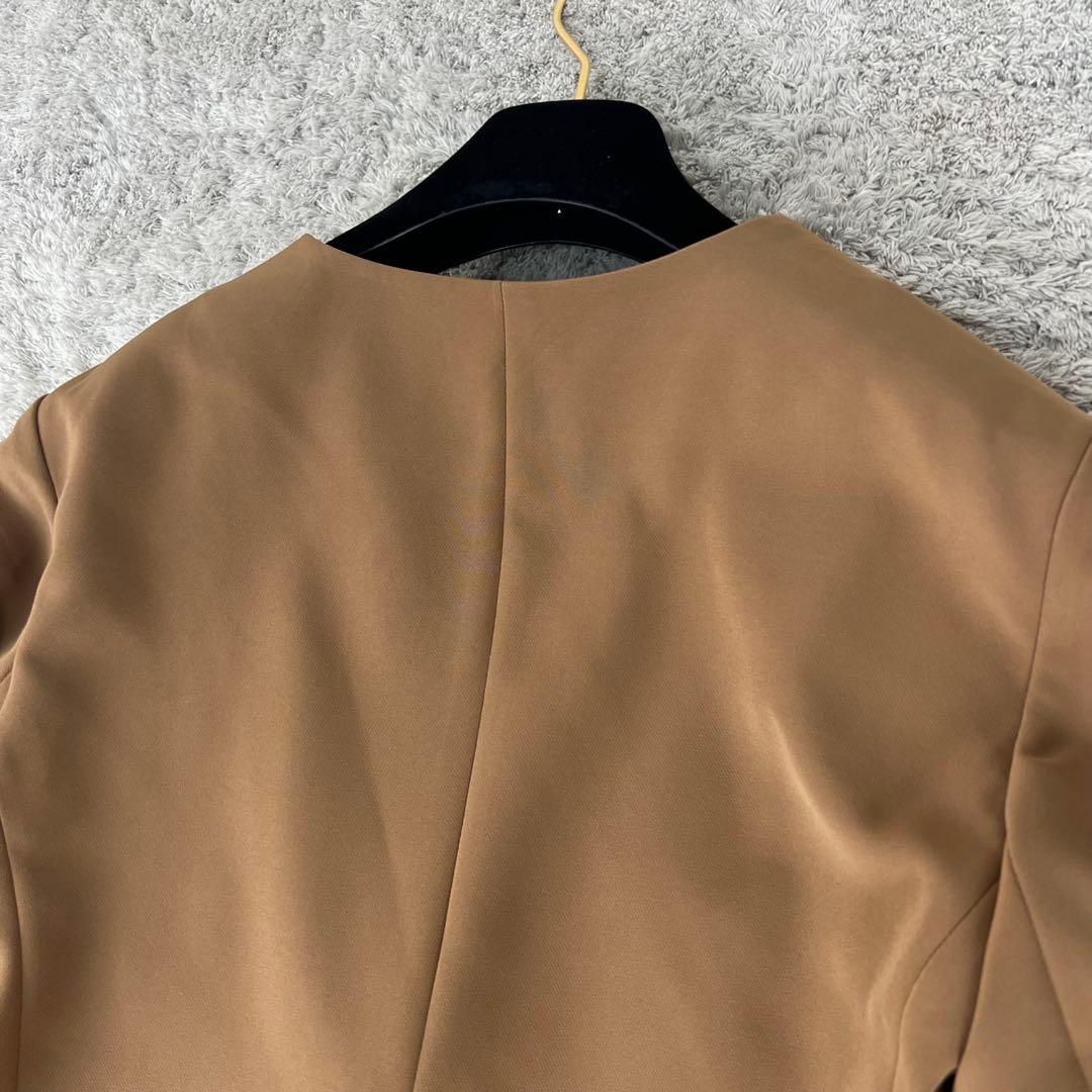 【新品未使用】Ketty Cherie ノーカラーパンツスーツ　セットアップ　L