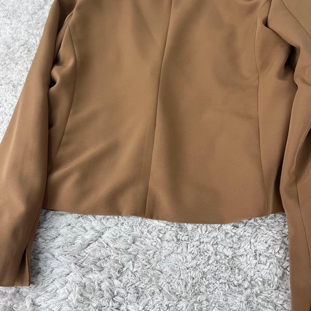 【新品未使用】Ketty Cherie ノーカラーパンツスーツ　セットアップ　L