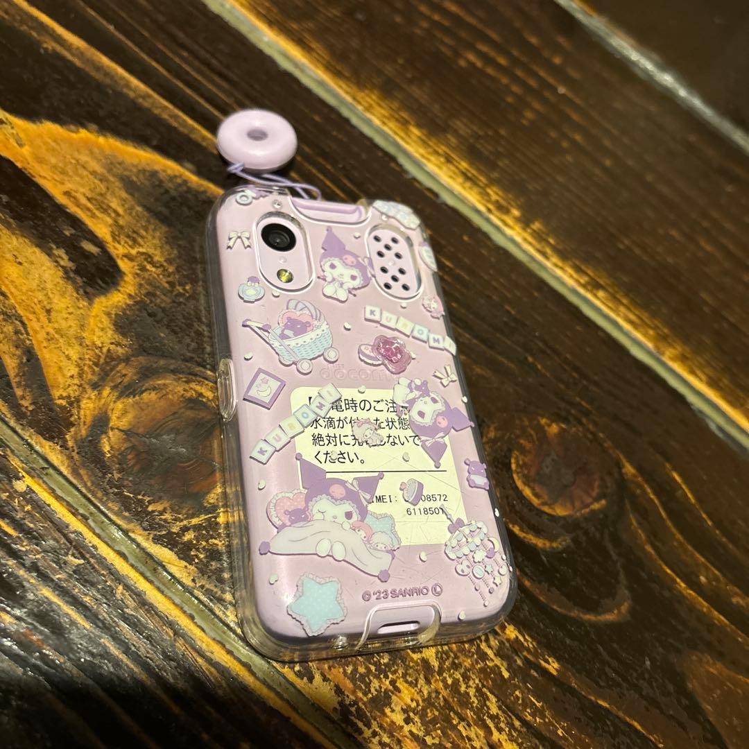 美品】docomo キッズケータイ KY-41C クロミ｜9月購入・ほぼ未使用】