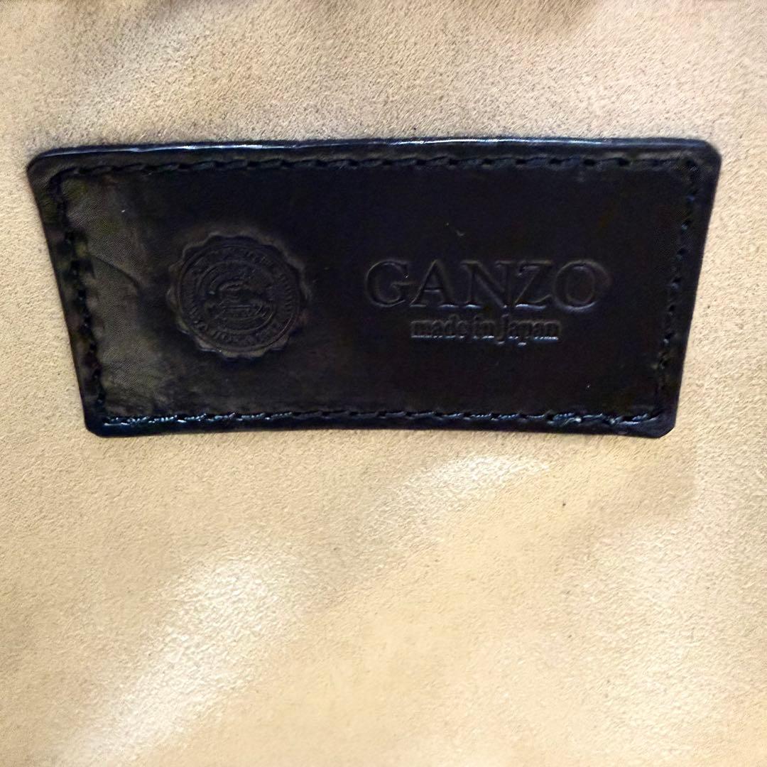 GANZO ガンゾ GUD オープントート 最高級レザー トートバッグ 黒