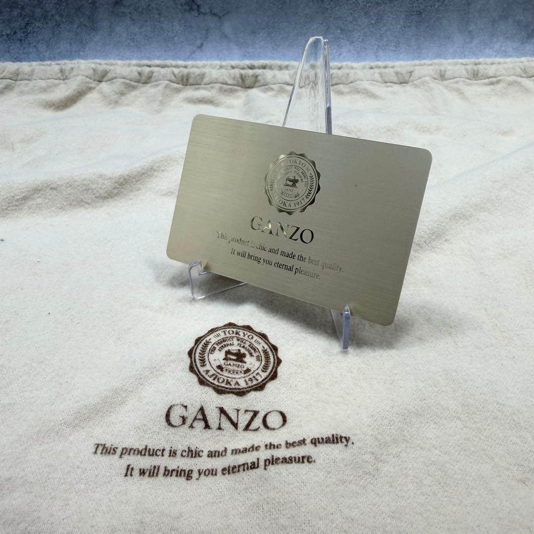 GANZO ガンゾ GUD オープントート 最高級レザー トートバッグ 黒