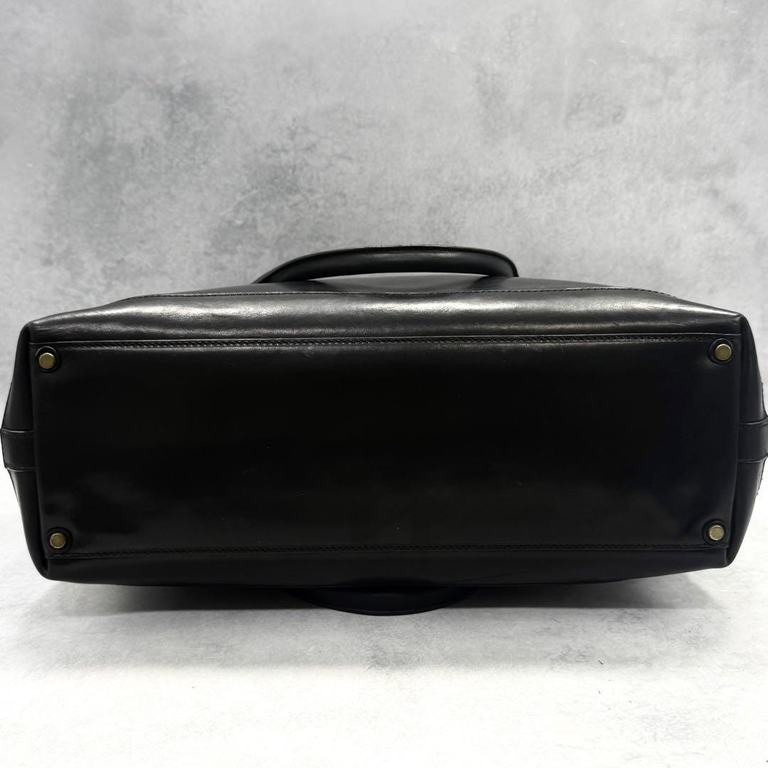 GANZO ガンゾ GUD オープントート 最高級レザー トートバッグ 黒