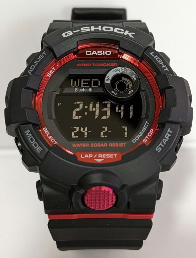 平野紫耀　着用モデル　CASIO G-SHOCK　　GBD-800-1 レッド