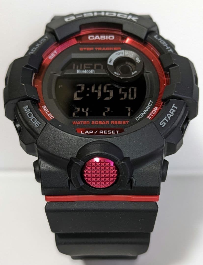 平野紫耀　着用モデル　CASIO G-SHOCK　　GBD-800-1 レッド