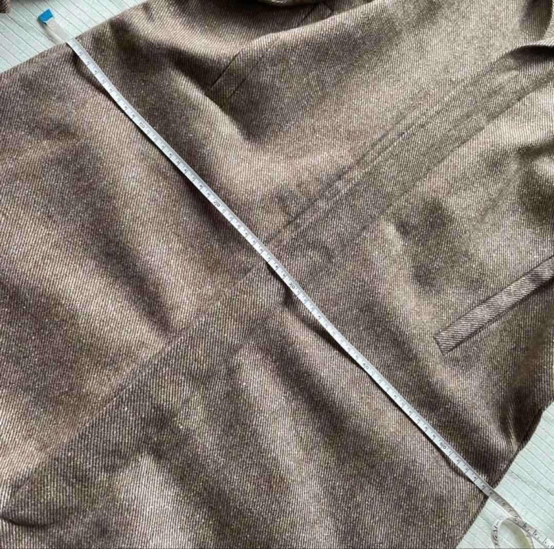 Lanefortyfive 長袖ジャンプスーツ 40 ブラウン系　イギリス製