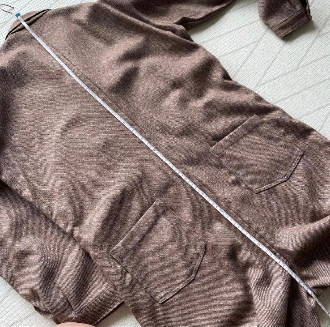 Lanefortyfive 長袖ジャンプスーツ 40 ブラウン系　イギリス製