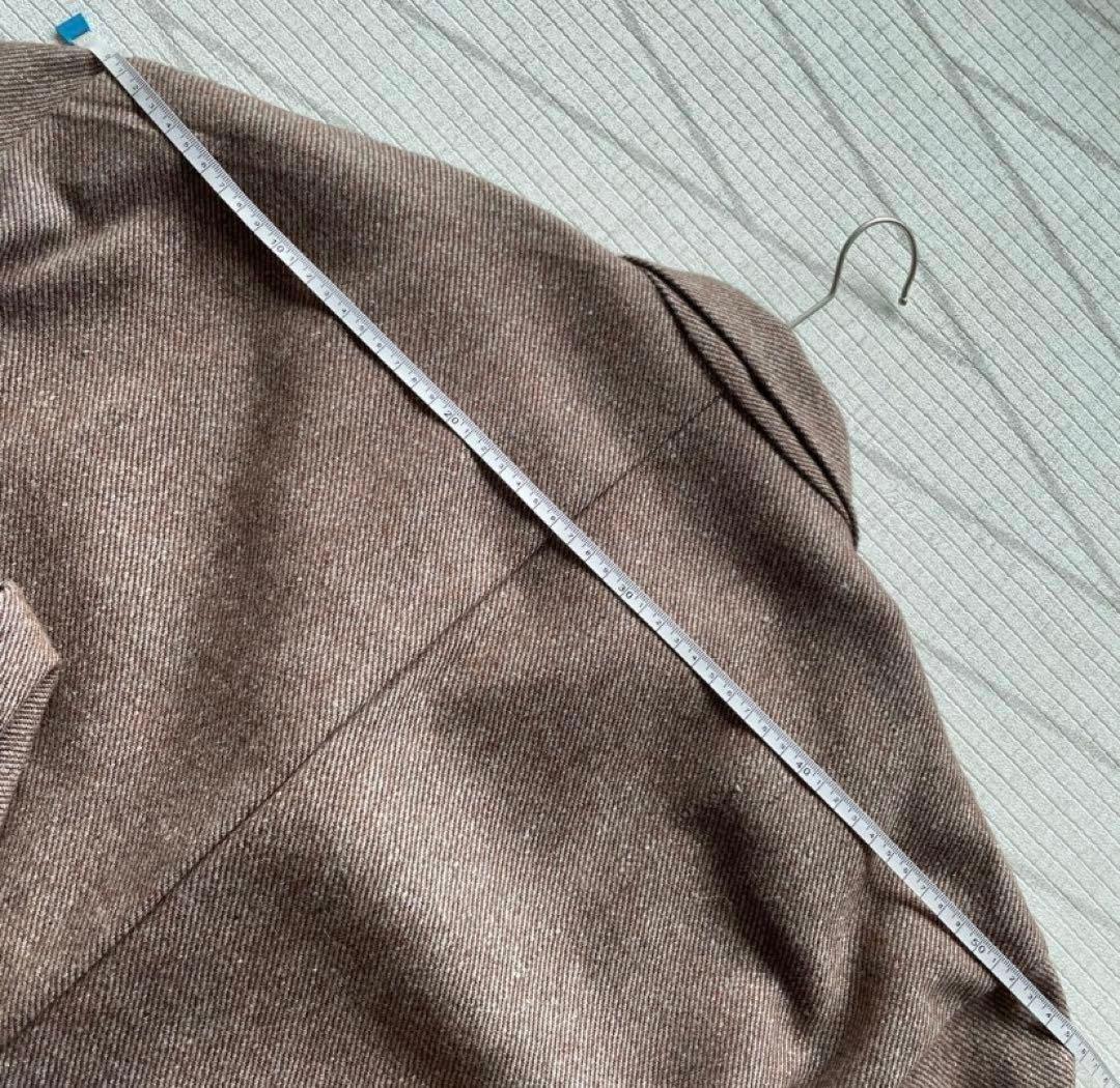 Lanefortyfive 長袖ジャンプスーツ 40 ブラウン系　イギリス製