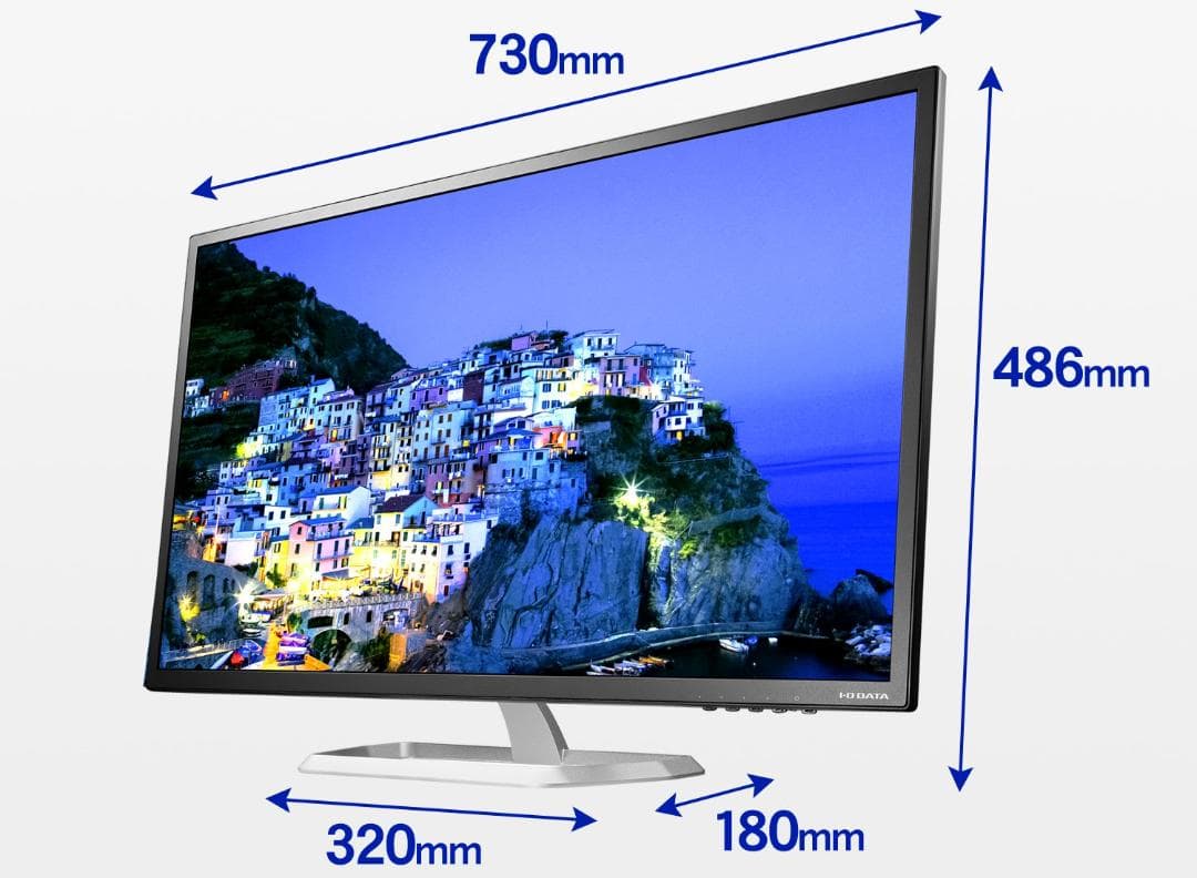 IO DATA 高解像度 WQHD 液晶ディスプレイ 31.5インチモニター
