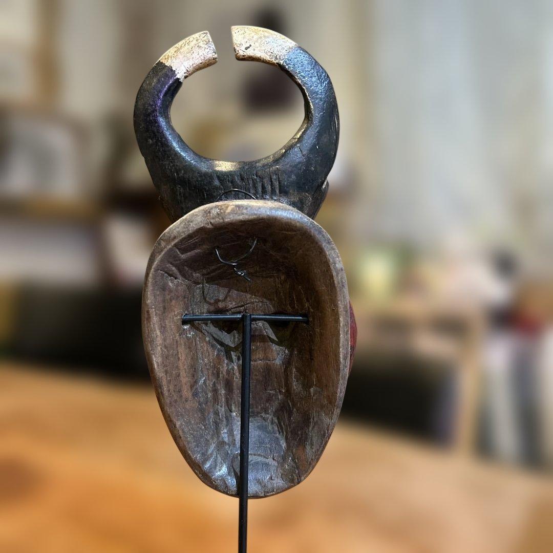 アフリカ　バウレ族プレプレパスポートマスク