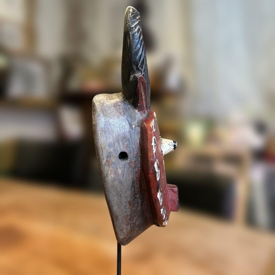 アフリカ　バウレ族プレプレパスポートマスク