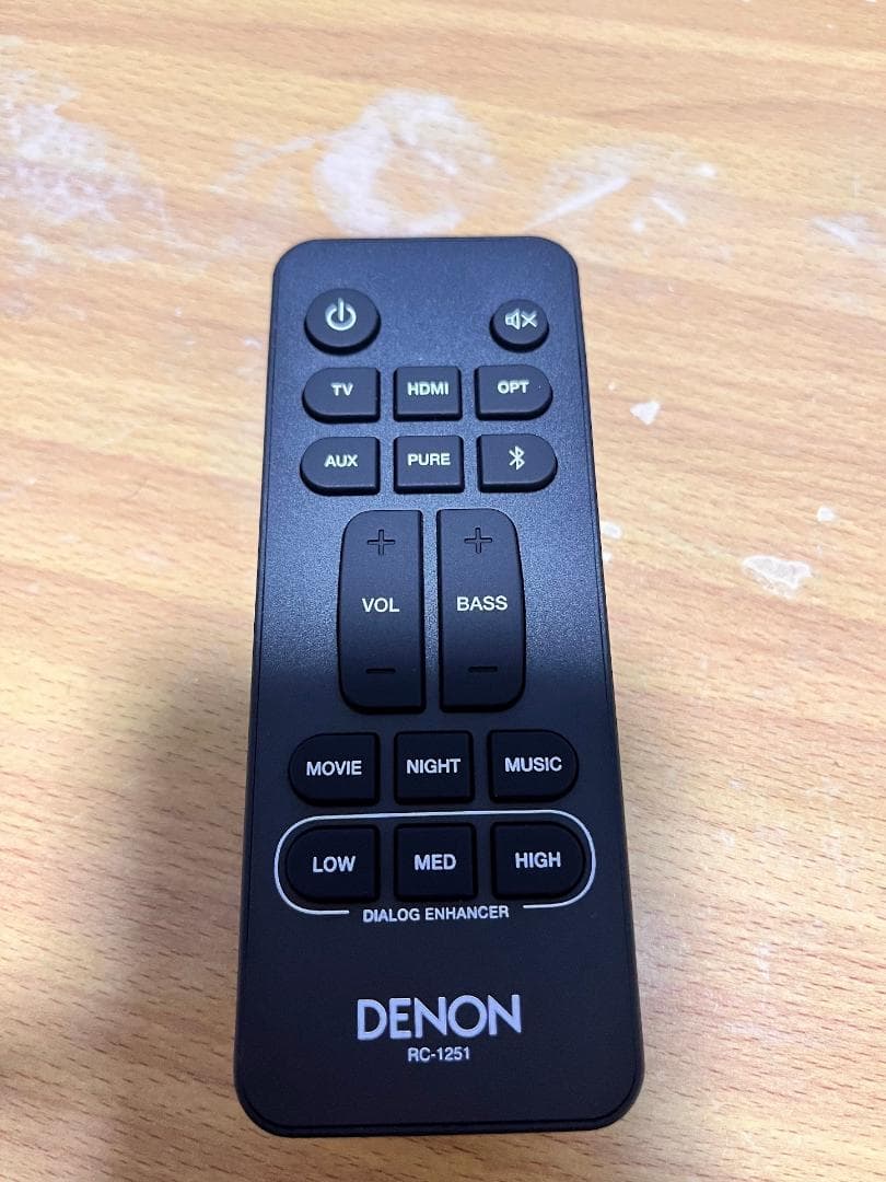 DENON DHTS217K サウンドバー デノン ブラック