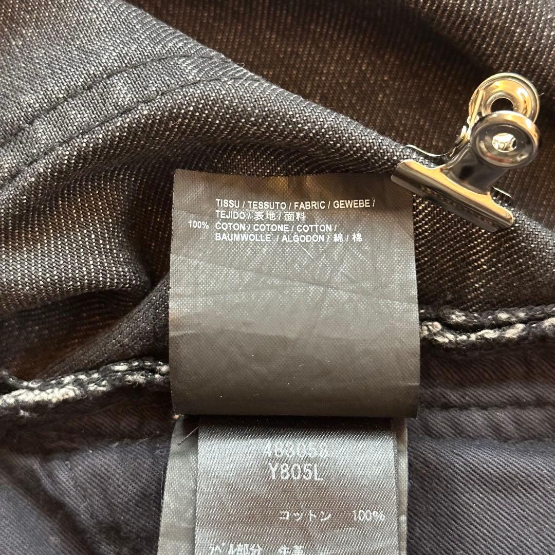 SAINT LAURENT PARIS バック刺繍　スキニーデニム　26