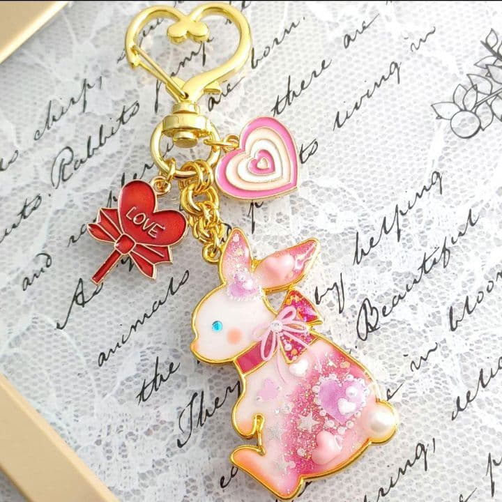 ♡桜と蝶♡シマエナガ　他レジンキーホルダー計13点