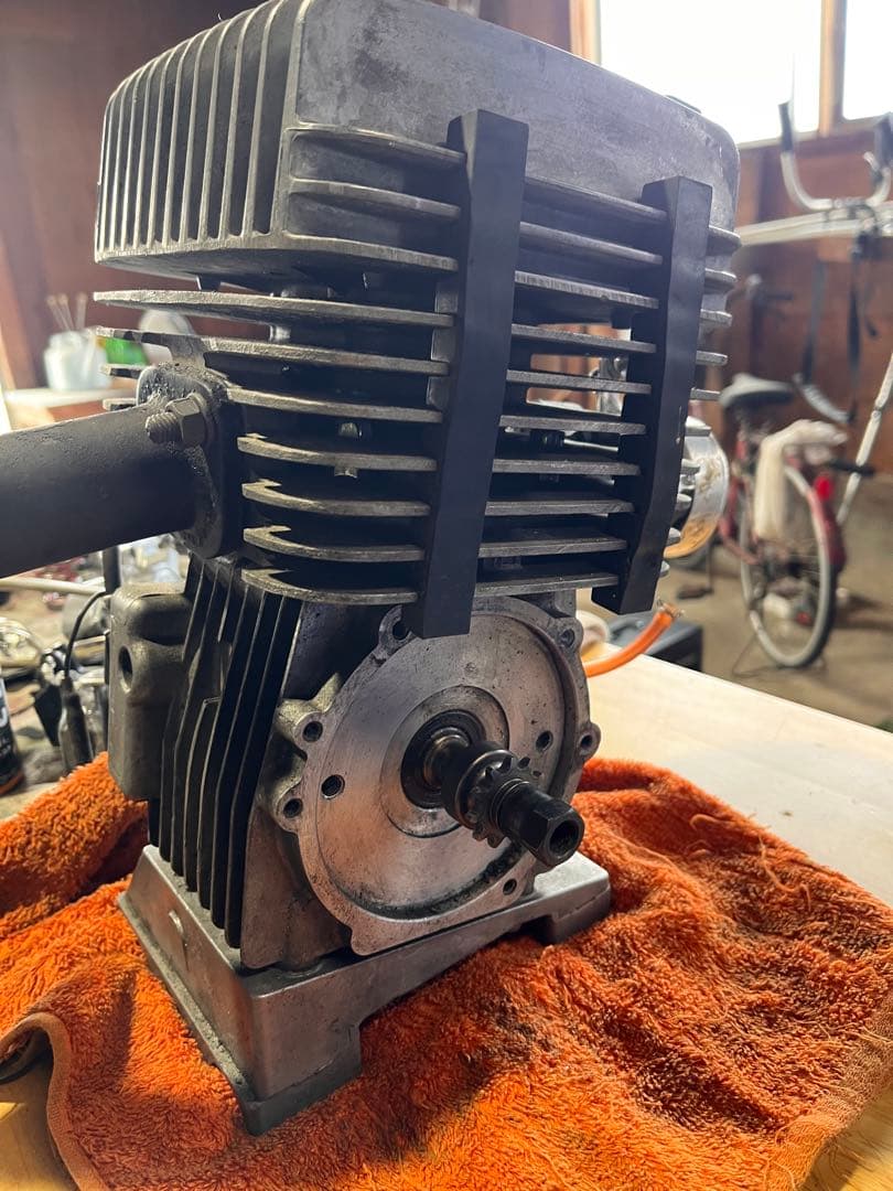 YAMAHA KT100 ダイレクトエンジン　始動確認済み